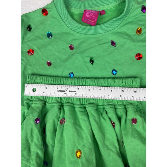 Queen of sparkles girls green jewel set M (10) - Picture 15 of 15